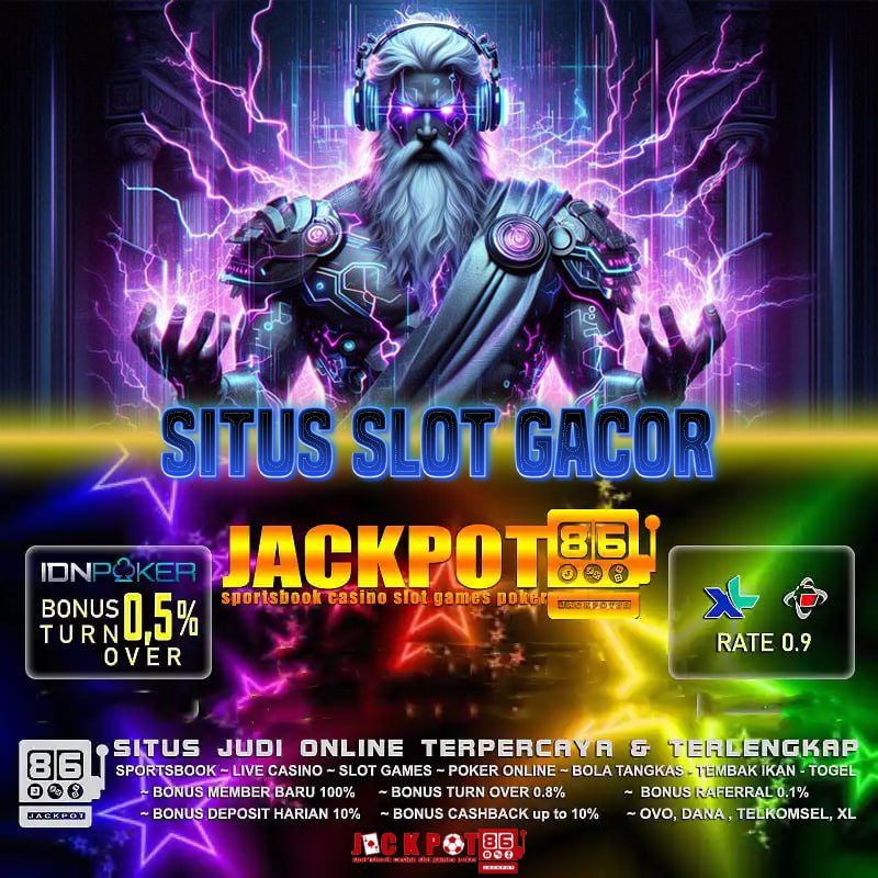 Jackpot86 : Situs Gacor Demo Slot Zeus Gampang Maxwin Hari Ini